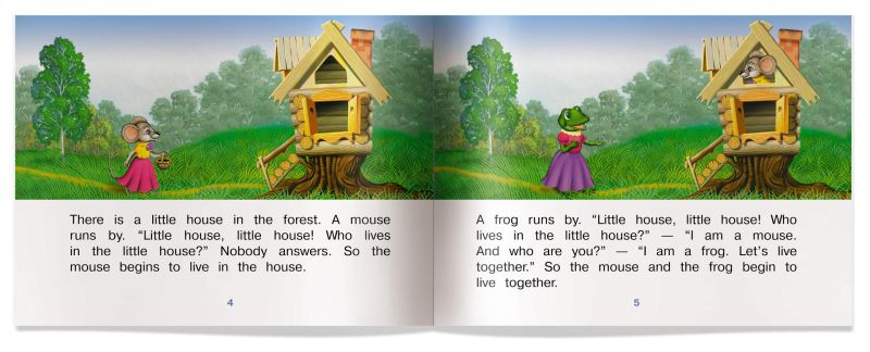 Обложка книги Теремок. The Little House, Автор Наумова Н.А., издательство Айрис | купить в книжном магазине Рослит