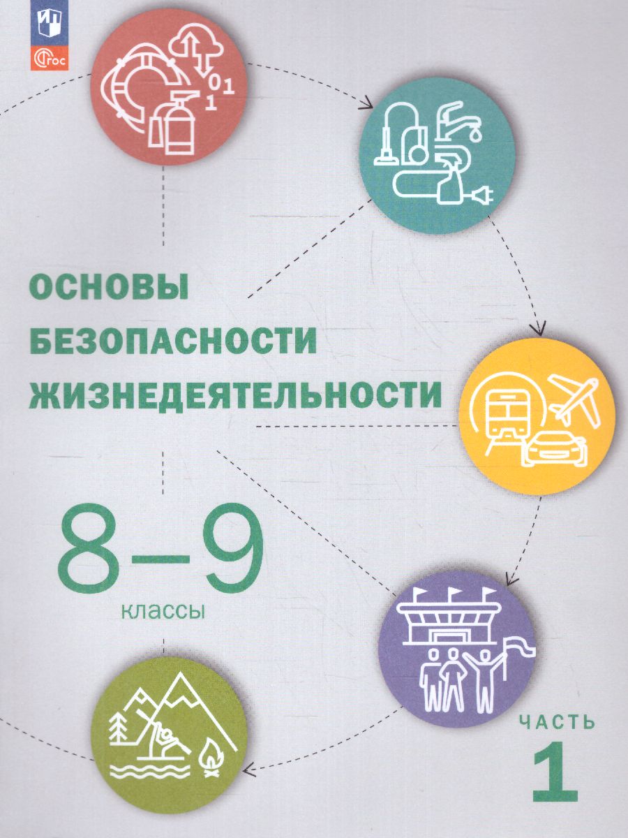 Обложка книги Основы безопасности жизнедеятельности. 8-9 классы. Учебник в 2-х частях. Часть 1, Автор Рудаков Д.П. Приорова Е. М. Позднякова О.В., издательство Просвещение | купить в книжном магазине Рослит