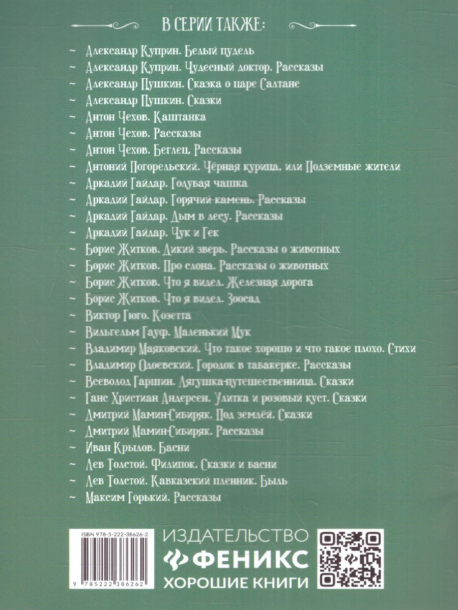Обложка книги Как я ловил человечков, Автор Житков Борис Степанович, издательство Феникс ТД                                          | купить в книжном магазине Рослит