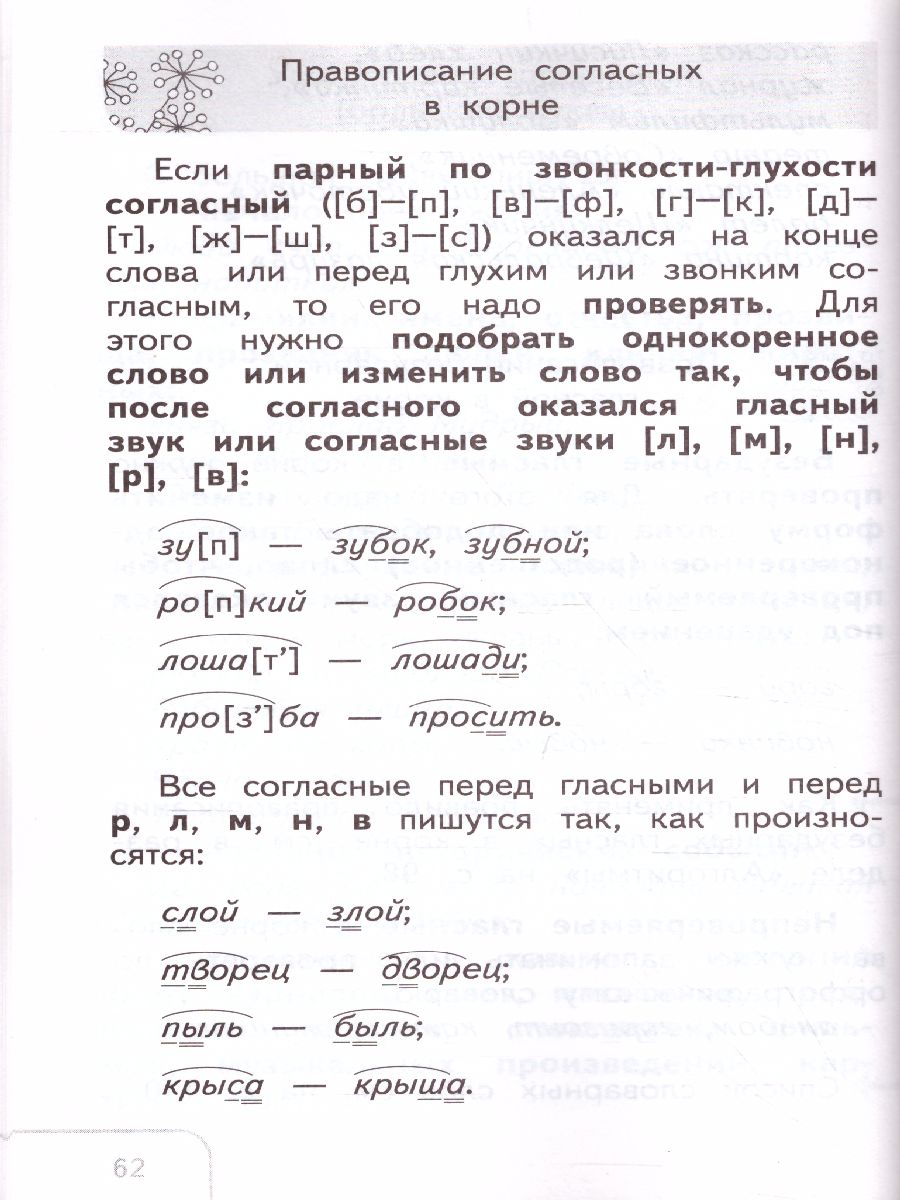 картинка Готовимся к ВПР. Русский язык 1-4 класс. Справочник от магазина Рослит