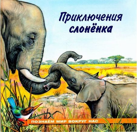 Обложка Познаем мир вокруг нас / Приключения слоненка, издательство Фламинго | купить в книжном магазине Рослит