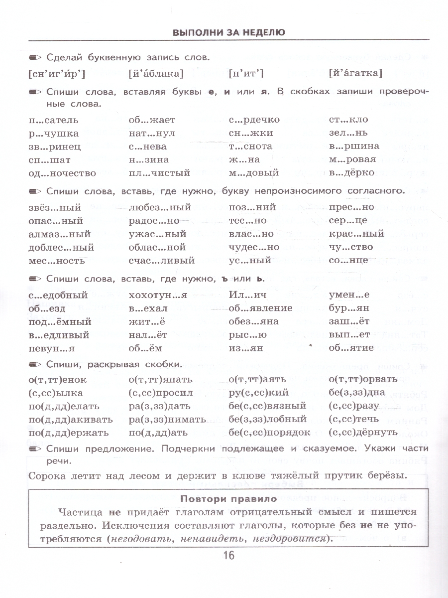 Обложка книги Русский язык 3 класс. Тренировочные примеры. Повторение и закрепление. ФГОС Новый, Автор Кузнецова М. И., издательство Экзамен | купить в книжном магазине Рослит