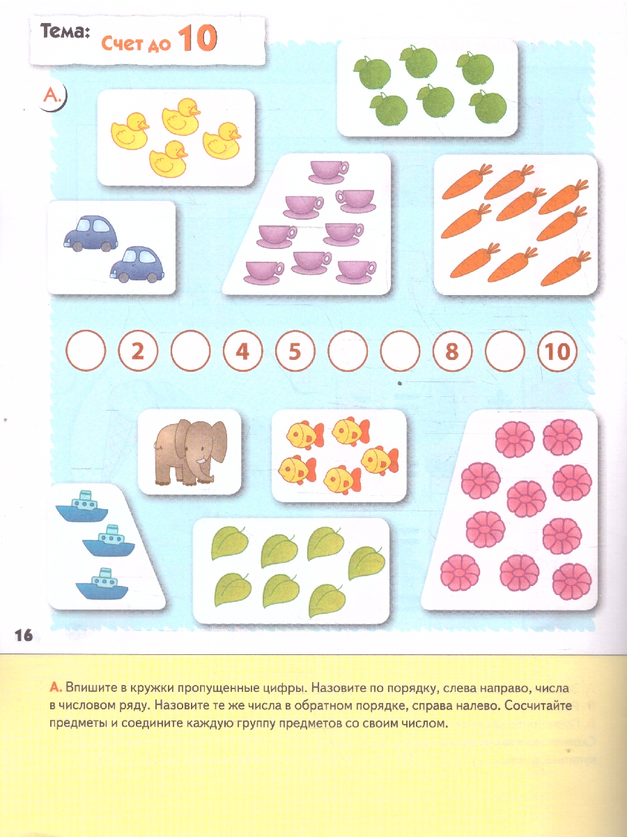 Обложка книги В пособии продолжается повторение материала по сравнению множеств и закрепляются знания счета до 5.
Ребенок сможет освоить математические действия – сложен, Автор Денисова Д. Дорожин Ю., издательство Мозаика-Синтез | купить в книжном магазине Рослит