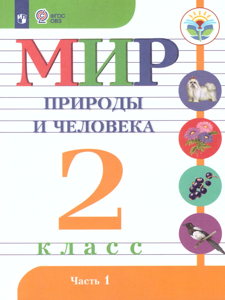 Обложка книги Мир природы и человека 2 класс. Учебник в 2-х частях. Часть 1 (для обучающихся с интеллектуальными нарушениями), Автор Матвеева Н.Б. Ярочкина И.А. Попова М.А., издательство Просвещение | купить в книжном магазине Рослит