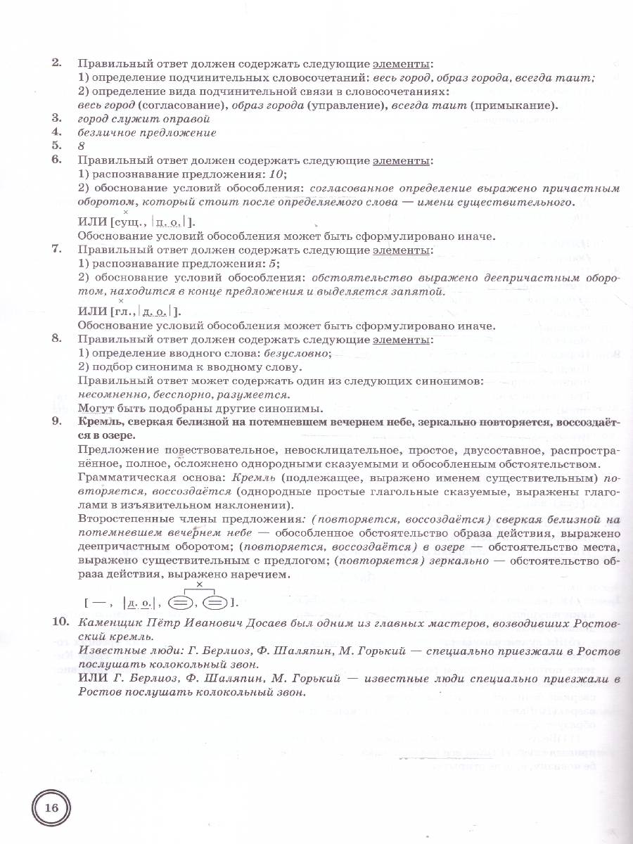 картинка ВПР Русский язык 8 класс 10 вариантов. Типовые задания. 10 вариантов заданий. ФГОС НОВЫЙ+SC от магазина Рослит
