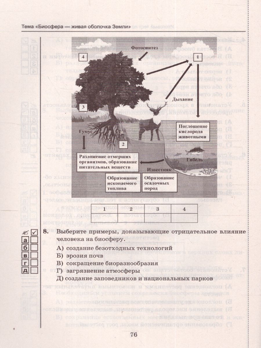 Обложка книги География 6 класс. Тесты (к новому ФПУ). ФГОС, Автор Николина В.В., издательство Экзамен | купить в книжном магазине Рослит