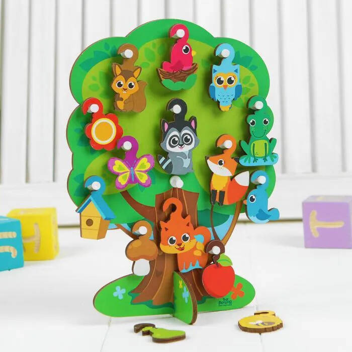 Обложка Развивающая игрушка Лесное дерево, издательство Буква-Ленд                                         | купить в книжном магазине Рослит