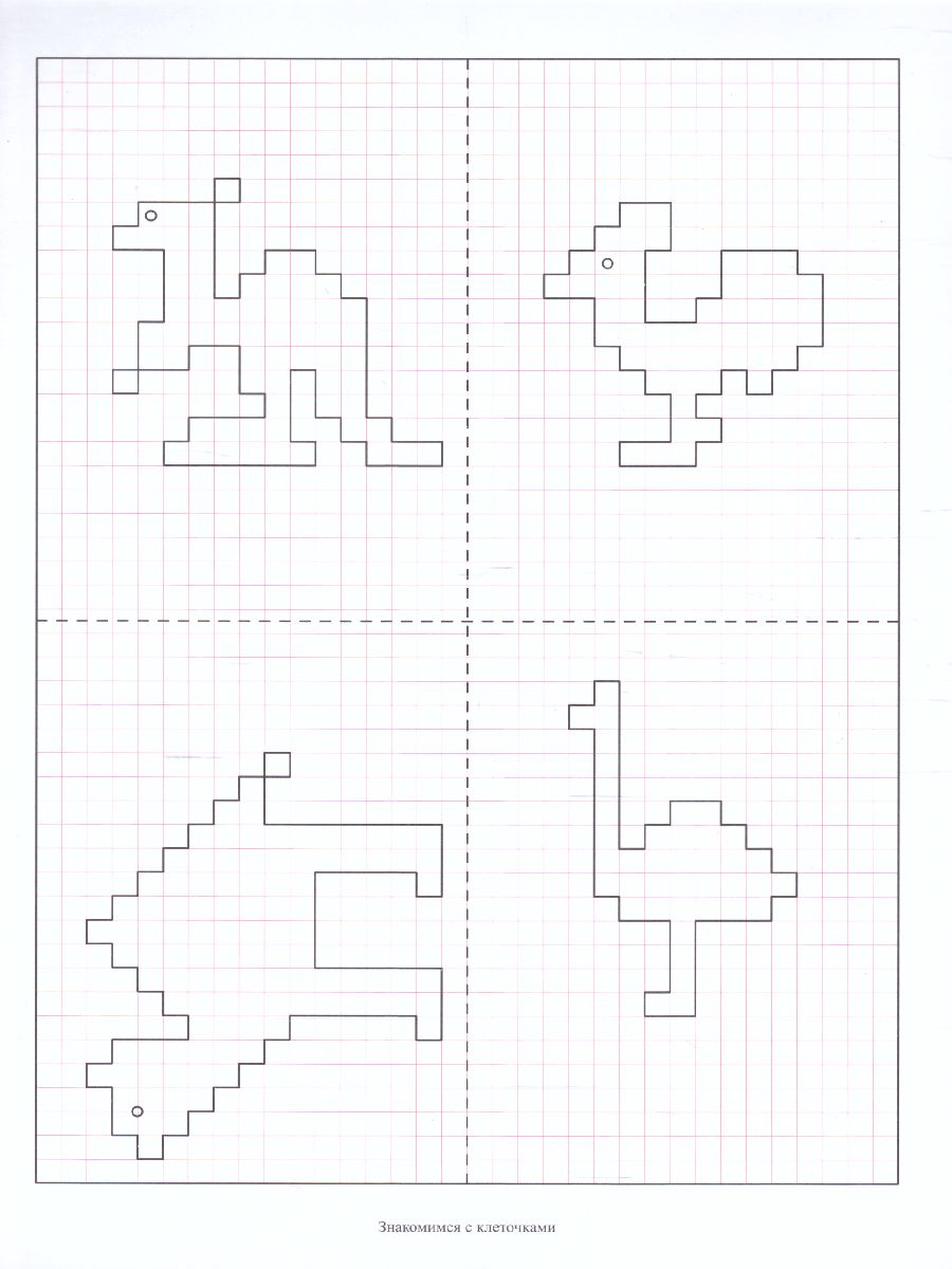Обложка книги Игра Папка дошкольника "Знакомимся с клеточками", Автор Д-614, издательство Весна-Дизайн | купить в книжном магазине Рослит