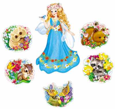 Обложка книги Комплект для оформления интерьера Встречаем весну, Автор *КБ-13228, издательство Сфера | купить в книжном магазине Рослит