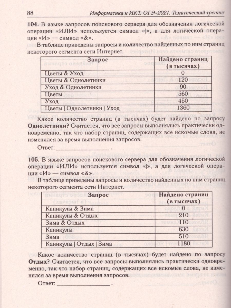 Обложка книги Информатика и ИКТ. ОГЭ-2021. Тематический тренинг, Автор Евич Л.Н., издательство ЛЕГИОН | купить в книжном магазине Рослит