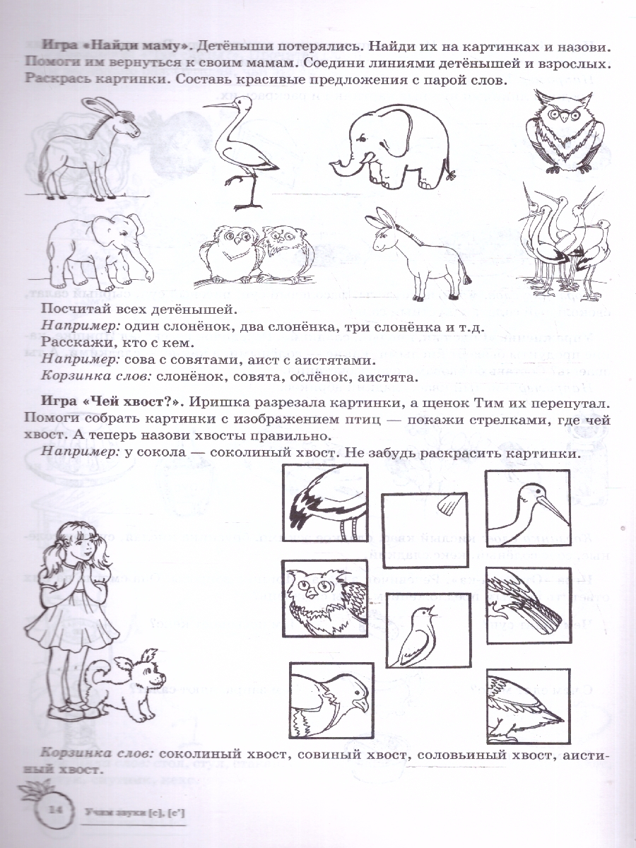 Обложка книги Домашняя логопедическая тетрадь. Учим звуки С, Сь. 5-7 лет, Автор Азова Е. А.; Чернова О. О., издательство Сфера | купить в книжном магазине Рослит