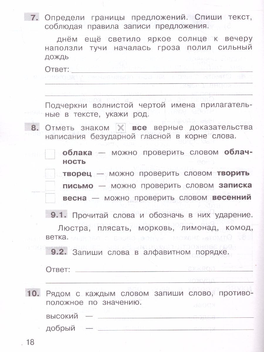 Обложка книги Подготовка к ВПР по Русскому языку 2 класс, Автор Мишакина Т.Л. Александрова С.Н., издательство Просвещение/Союз                                   | купить в книжном магазине Рослит