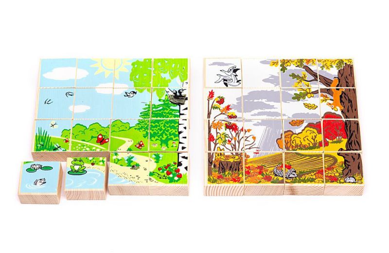 Обложка Пазлы  ВГ  "Лето/Осень" 16д, издательство Томик | купить в книжном магазине Рослит