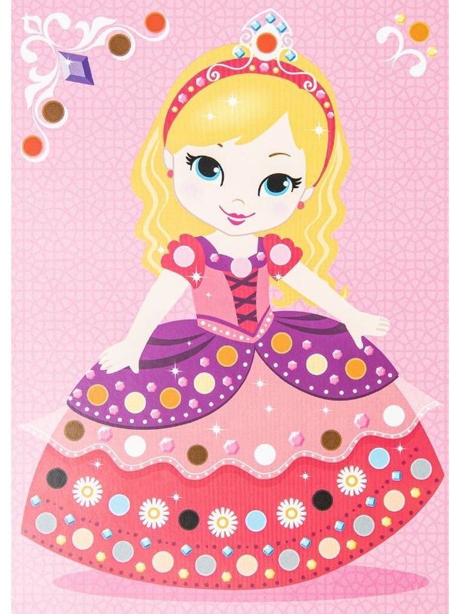 Обложка Аппликация из пуговиц "Принцесса София" (европодвес) (Десятое королевство), издательство Десятое королевство | купить в книжном магазине Рослит