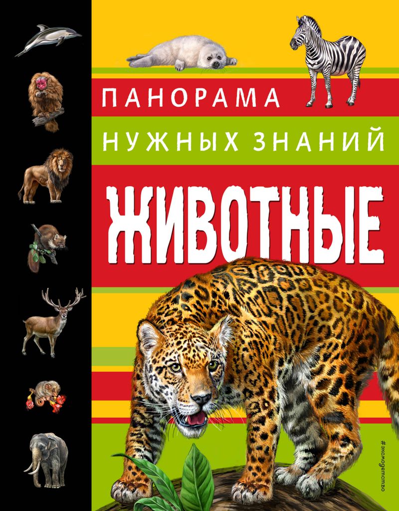 Обложка Животные. Панорама нужных знаний / Атласы и энциклопедии, издательство ЭКСМО | купить в книжном магазине Рослит