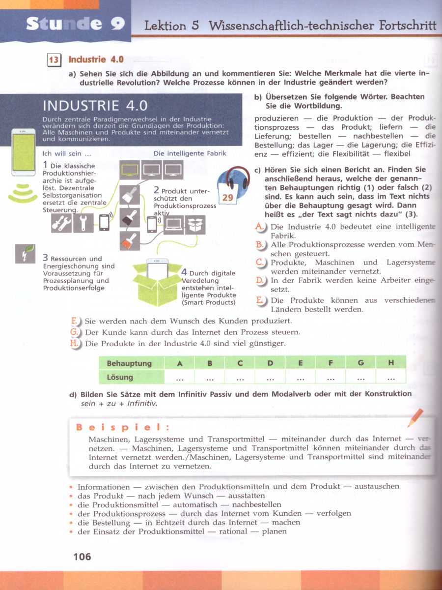 Обложка книги Немецкий язык 10 класс. Учебник (базовый и углубленный уровни), Автор Радченко О.А. Лытаева М.А. Гутброд О.В., издательство Просвещение | купить в книжном магазине Рослит