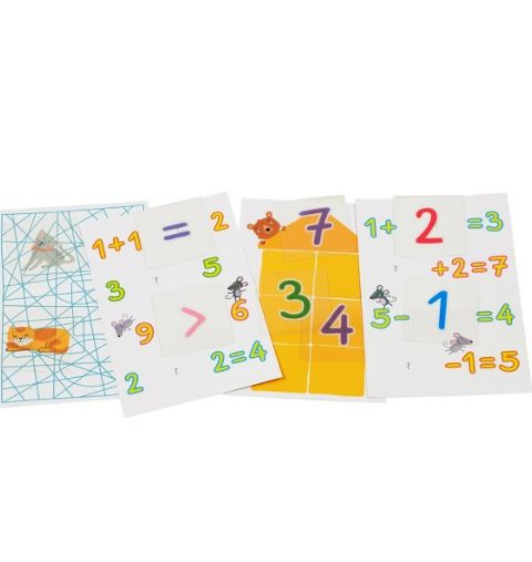 Обложка книги Пластиковое лото для малышей. Счёт и фигуры. Подбери число, Автор Куликова Е.Н., издательство Айрис | купить в книжном магазине Рослит