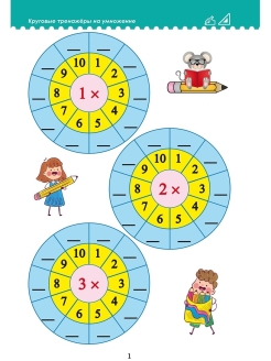 Обложка книги Учим таблицу умножения. Математические раскраски и разноуровневые тренажеры. 2-3 класс, Автор Полякова Н.А. Умнова М.С., издательство Планета | купить в книжном магазине Рослит