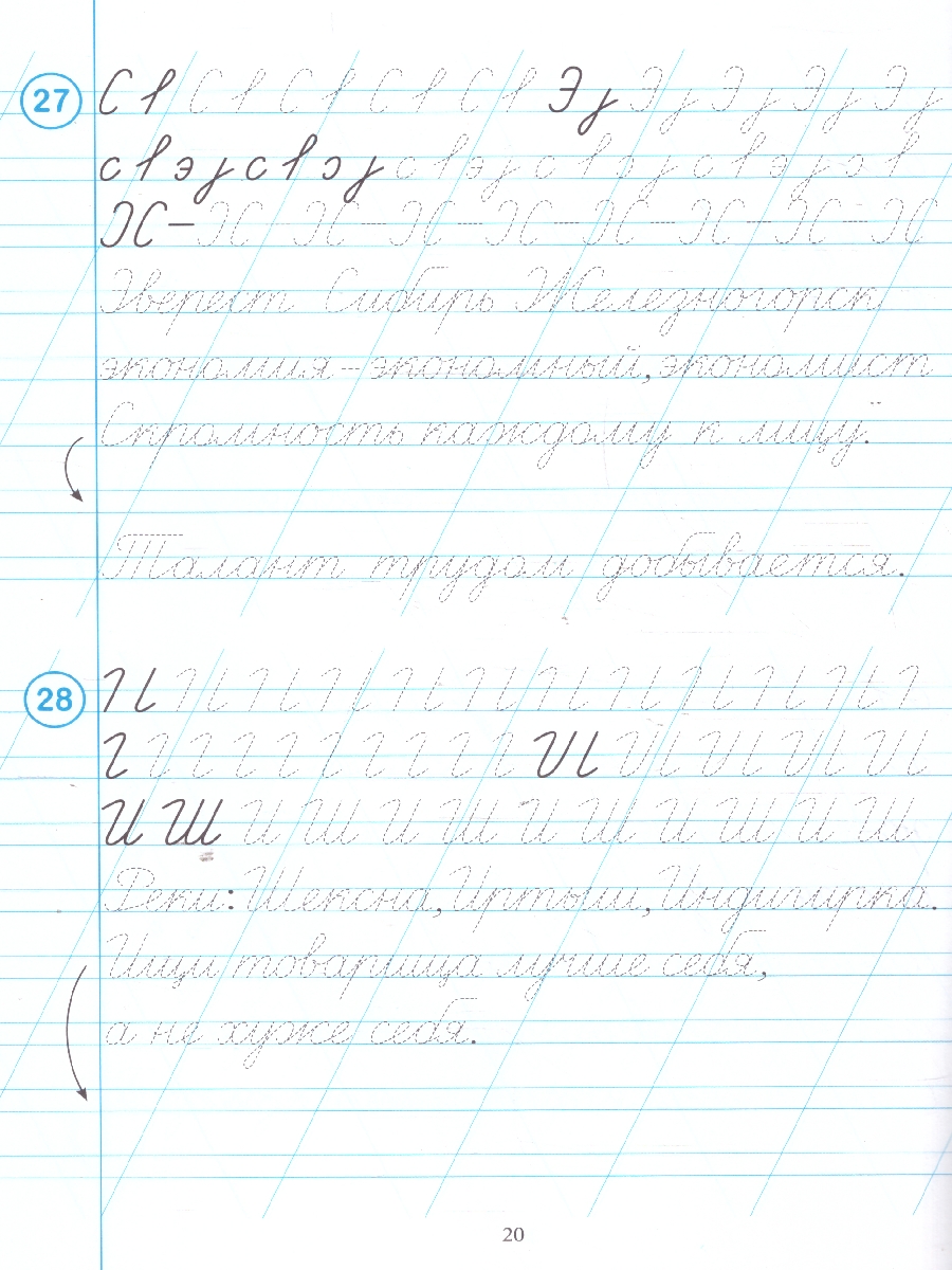 Обложка книги Тренажёр по чистописанию. Русский язык  1 класс. ФГОС, Автор Мурзина М. С., издательство ЛЕГИОН | купить в книжном магазине Рослит