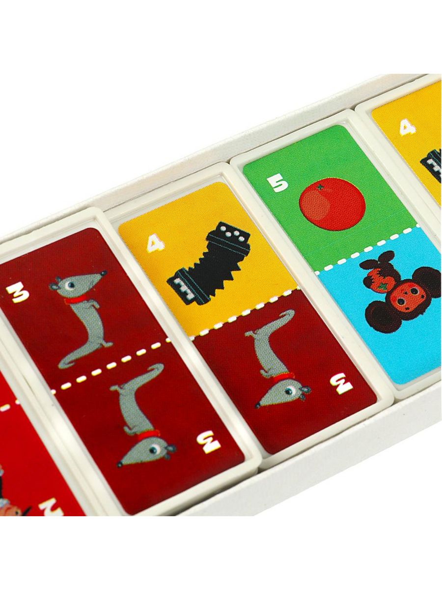 Обложка Домино. Союзмультфильм. Чебурашка., издательство Умные игры                                         | купить в книжном магазине Рослит