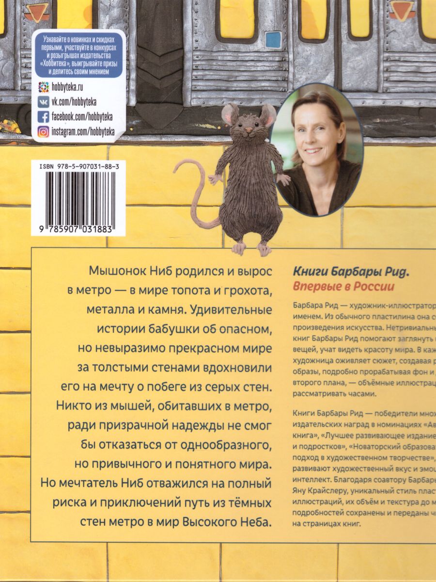 Обложка Мышонок из метро, издательство АСТ-Пресс | купить в книжном магазине Рослит