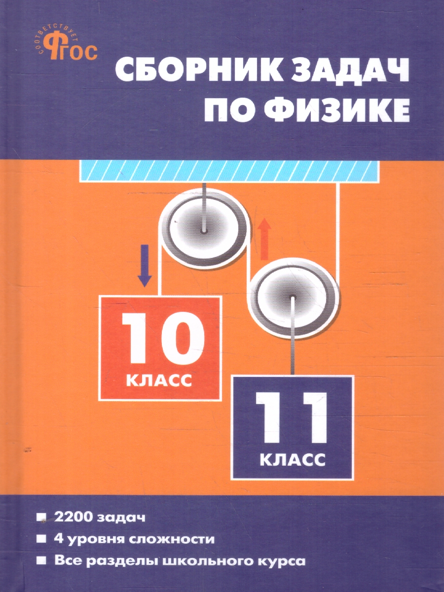 Обложка книги Физика. Сборник задач по физике 10-11 кл. НОВЫЙ ФГОС/СЗ (Вако), Автор Московкина Е.Г.; Волков В.А., издательство Вако | купить в книжном магазине Рослит