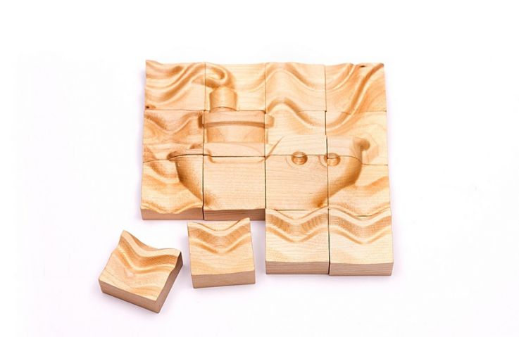 Обложка Пазлы "Пароход" 16д (Томик), издательство Томик | купить в книжном магазине Рослит