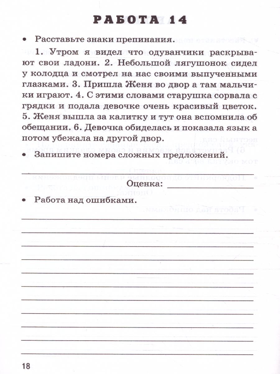 картинка Проверочные работы по Русскому языку 5 класс. К учебнику Т. А. Ладыженской, М. Т. Баранова, Л. А. Тростенцовой и др. "Русский язык. 5 класс. В двух частях" от магазина Рослит