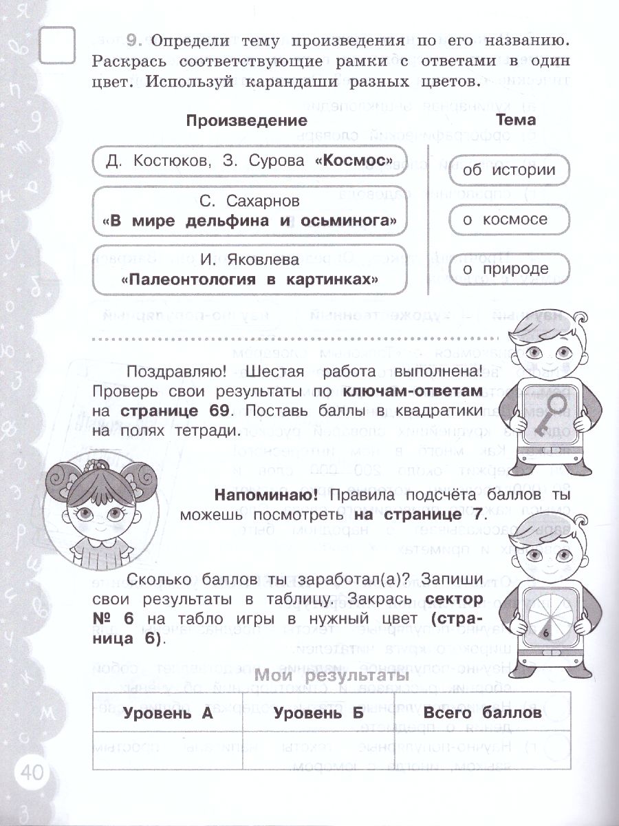 Обложка книги Попади в 10! Литературное чтение 4 класс. Тетрадь-тренажер, Автор Волкова Е.В. Федоскина О.В., издательство Просвещение/Союз                                   | купить в книжном магазине Рослит