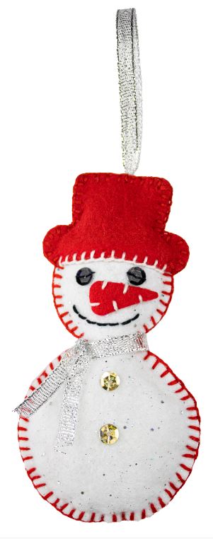 Обложка Набор для творчества. Мягкая игрушка из фетра "Новогодние игрушки 6 шт." (Десятое королевство), издательство Десятое королевство | купить в книжном магазине Рослит