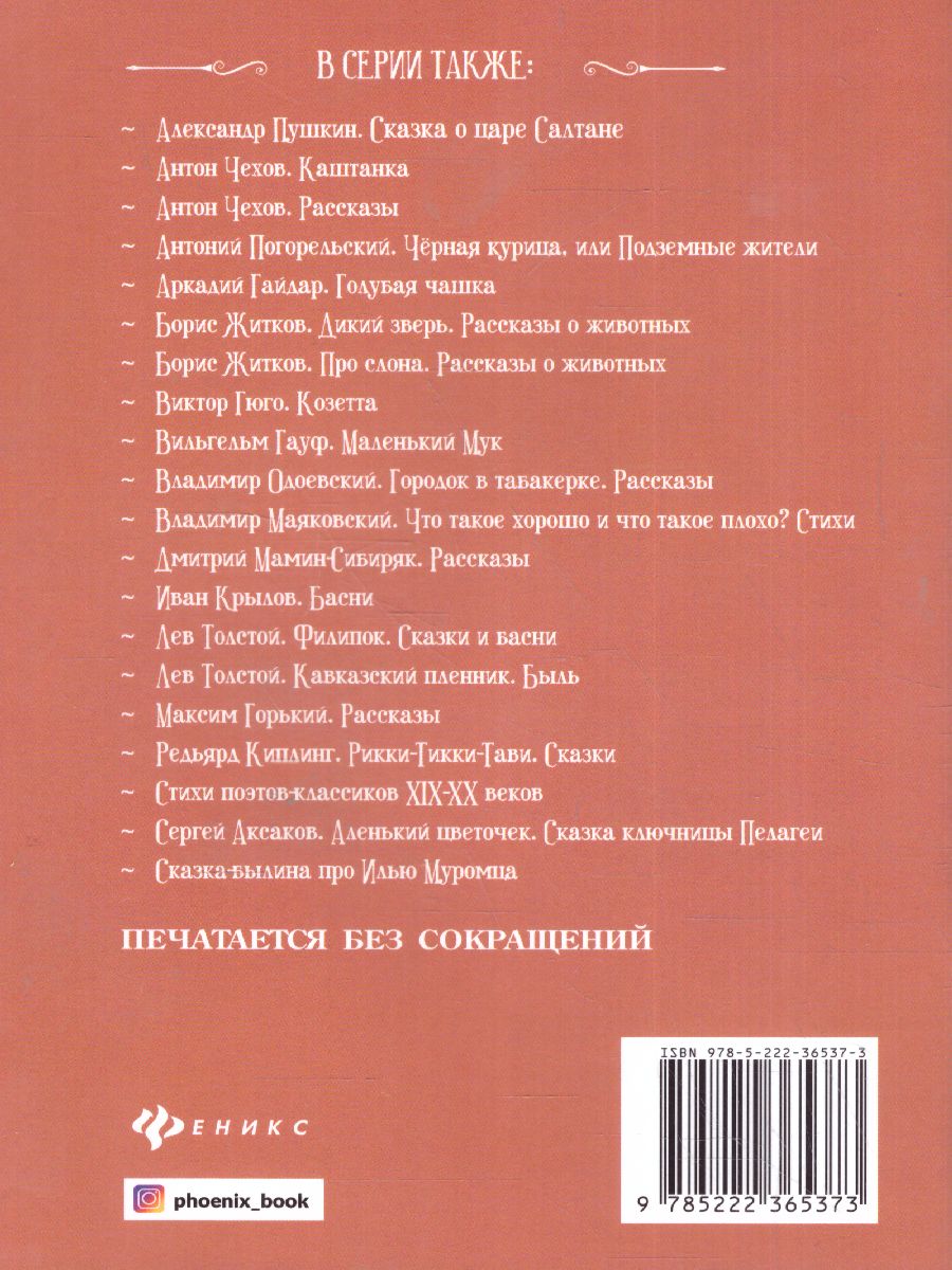Обложка книги Сказка о царе Салтане, Автор Пушкин А.С., издательство Феникс ТД                                          | купить в книжном магазине Рослит