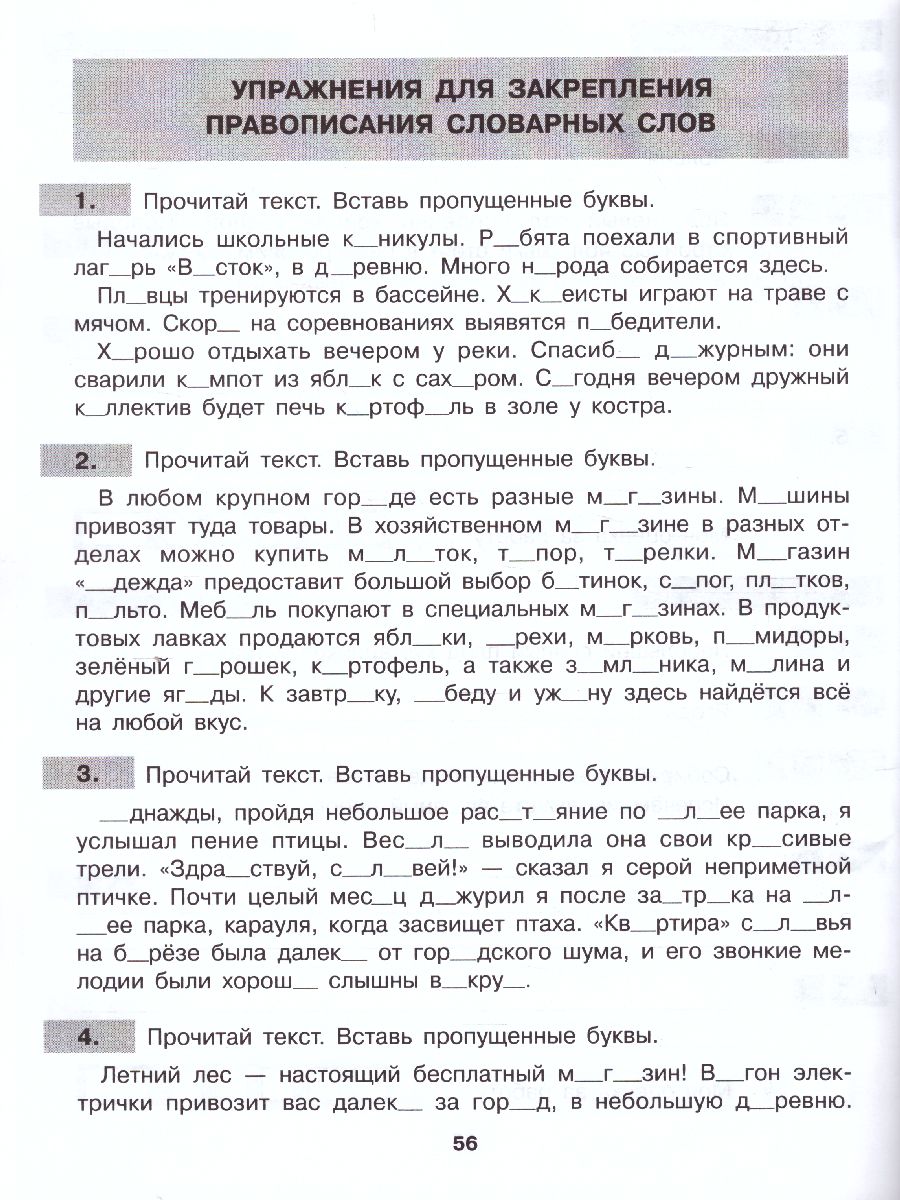 Обложка книги Тренажер по Русскому языку 3 класс. Учу словарные слова, Автор Мишакина Т.Л., издательство Просвещение/Союз                                   | купить в книжном магазине Рослит