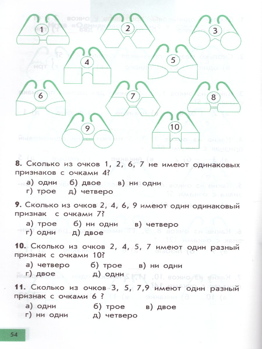 Обложка книги Интеллектика 1 класс. Тетрадь для развития мыслительных способностей, Автор Зак А.З., издательство Издательство Интеллект-центр | купить в книжном магазине Рослит