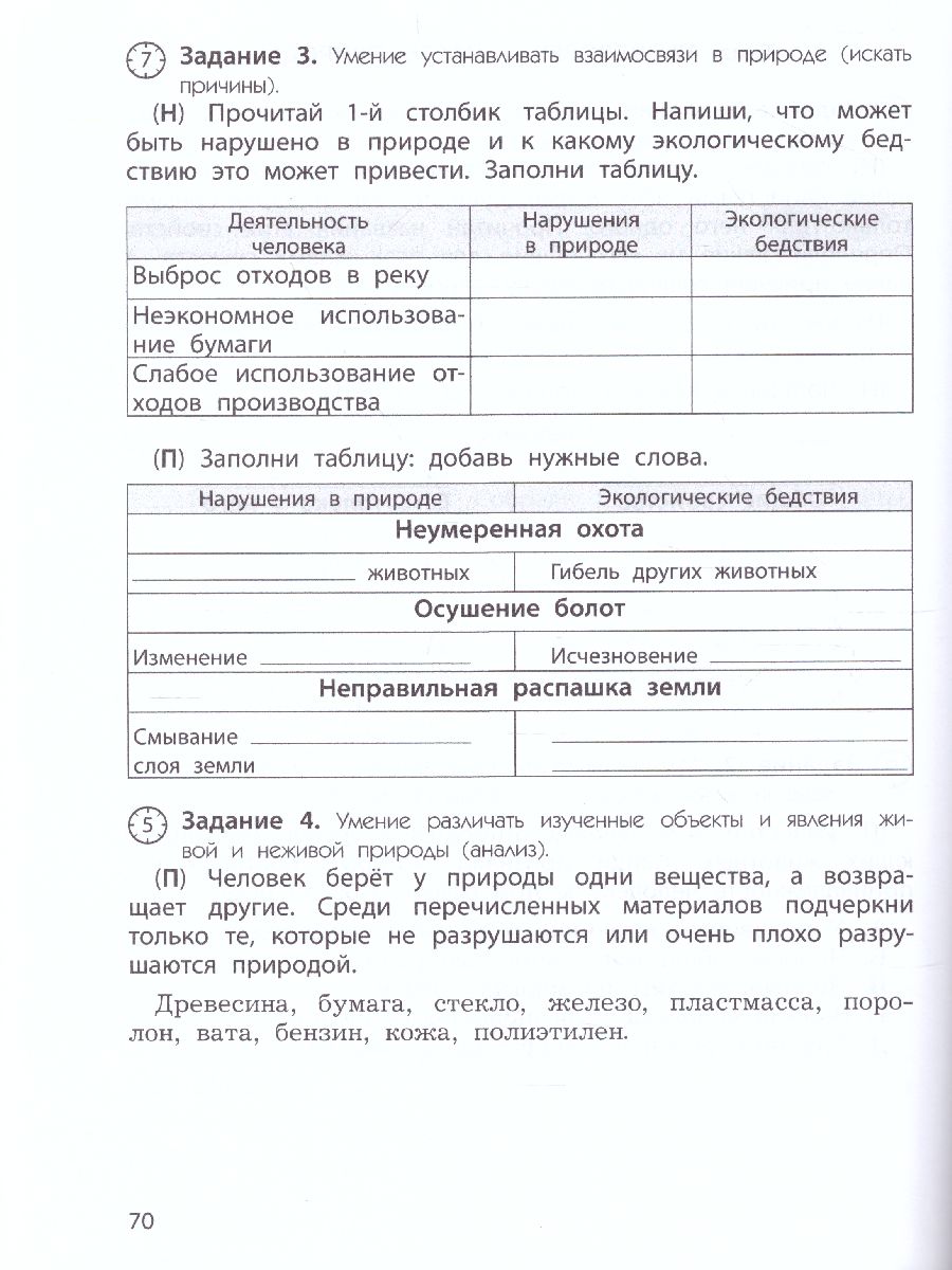 Обложка книги Окружающий мир 3-4 класс. Учимся анализировать. Готовимся к ВПР, Автор Вахрушев А.А. Данилов Д.Д., издательство БАЛАСС | купить в книжном магазине Рослит