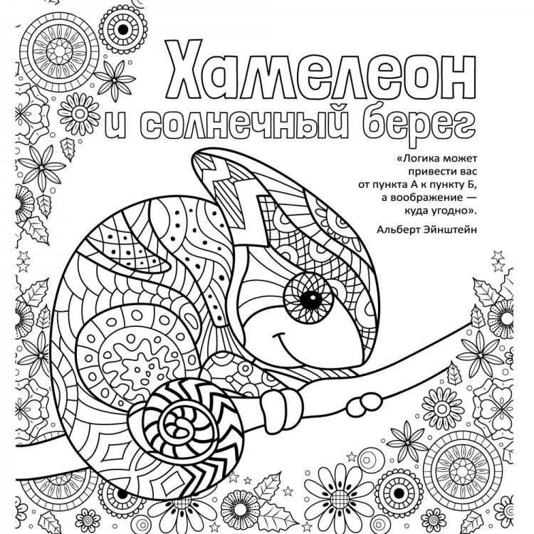 Обложка Антистресс-раскраска. Хамелеон и солнечный берег, издательство НД Плей                                            | купить в книжном магазине Рослит