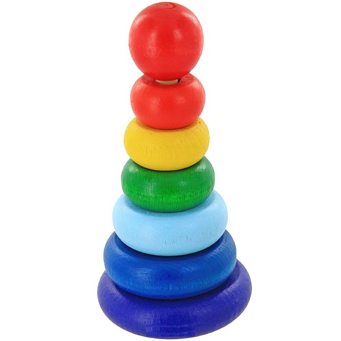 Обложка Пирамидка Семицветик, издательство Краснокамская игрушка | купить в книжном магазине Рослит