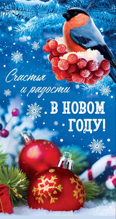 Обложка книги Открытка евроформата Счастья и радости в Новом Году! НТ-14199 (блёстки в лаке)(Сфера), Автор НТ-14199, издательство Сфера | купить в книжном магазине Рослит