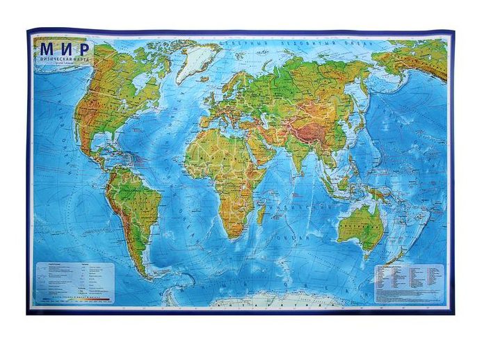 Обложка книги Карта Мир Физический 1:29М 101х66 (с ламинацией), Автор КН038, издательство Глобен | купить в книжном магазине Рослит
