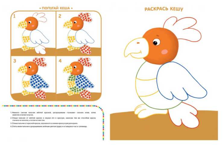 Обложка Рисуем пальчиками (3-4 года), издательство Махаон | купить в книжном магазине Рослит