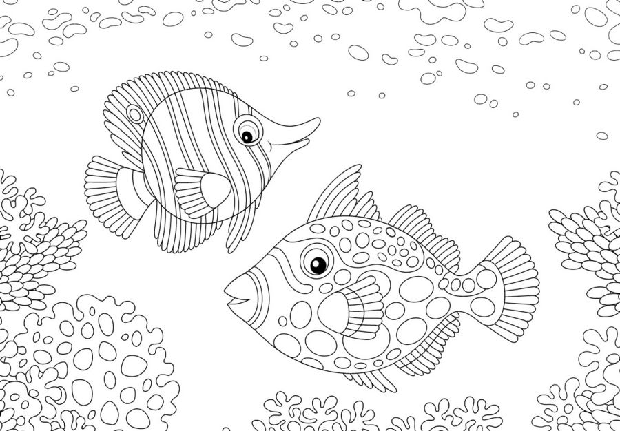 Обложка Подводный мир Раскраски для малышей, издательство АСТ-Пресс | купить в книжном магазине Рослит