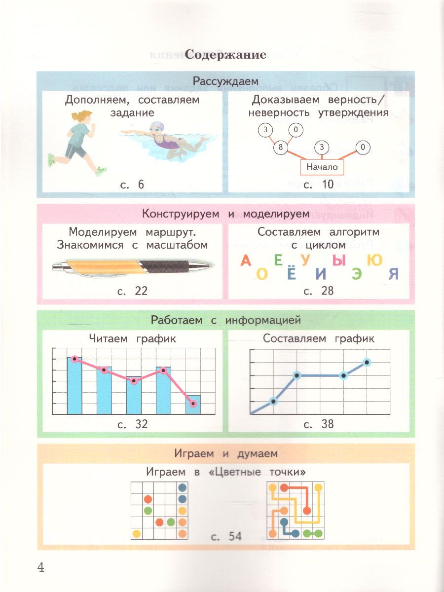 картинка Информатика. 4 класс. Рабочая тетрадь №2 от магазина Рослит