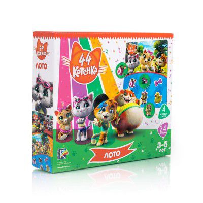 Обложка Игра настольная 44 Котенка "Лото", издательство Я РАСТУ ТОЙЗ | купить в книжном магазине Рослит
