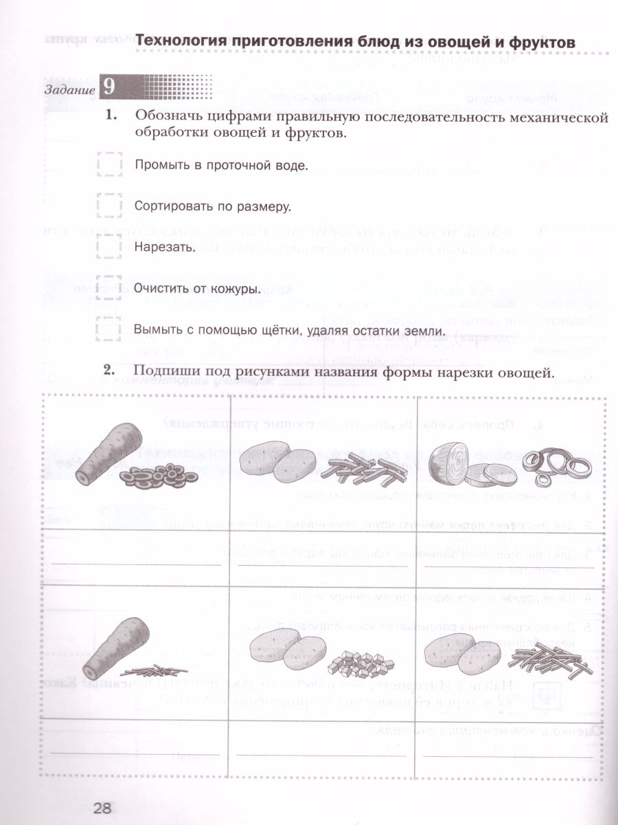 Обложка книги Технология 5 класс. Технологии ведения дома. Рабочая тетрадь. ФГОС, Автор Синица Н.В. Буглаева Н.А., издательство Просвещение/Союз                                   | купить в книжном магазине Рослит