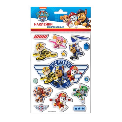 Обложка Наклейки гелевые "Щенячий патруль", диз. 3, издательство НД Плэй                                            | купить в книжном магазине Рослит