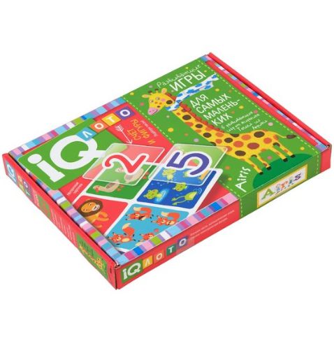 Обложка книги Пластиковое лото для малышей. Счёт и фигуры. Подбери число, Автор Куликова Е.Н., издательство Айрис | купить в книжном магазине Рослит