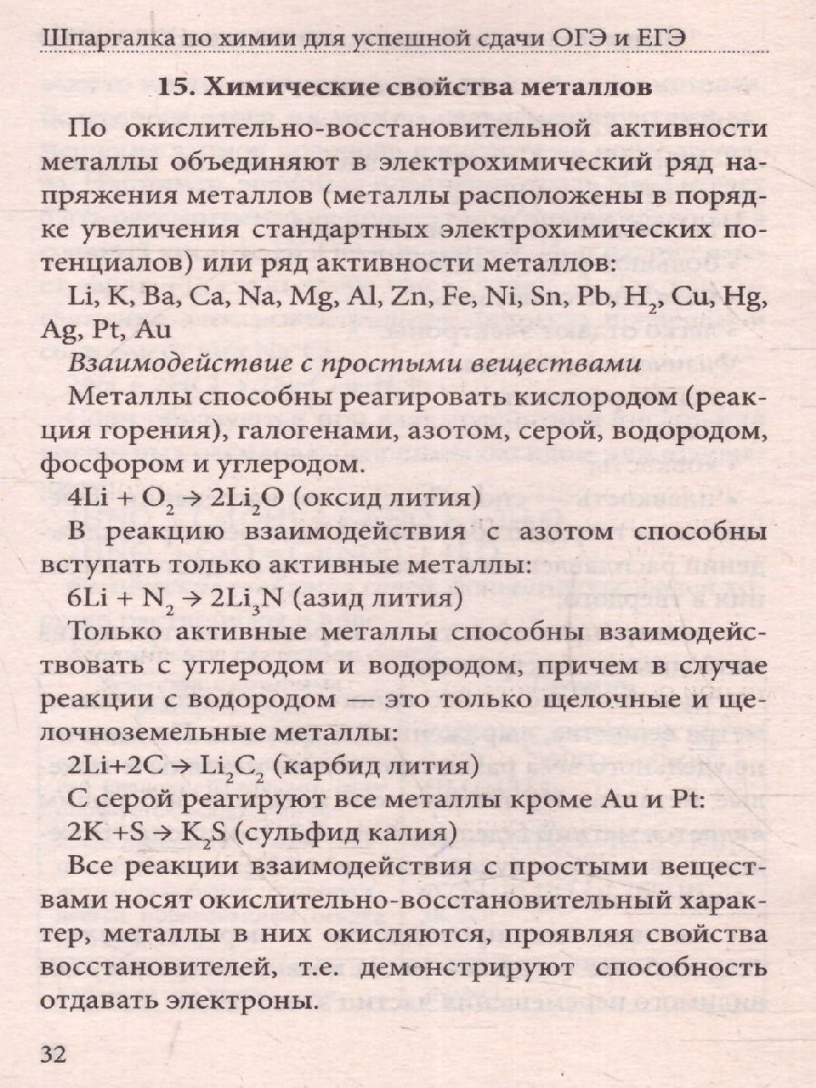 Обложка книги Шпаргалка по химии для успешной сдачи ОГЭ и ЕГЭ (СДК), Автор Козлова И.С. составление, издательство Хит-Книга                                          | купить в книжном магазине Рослит