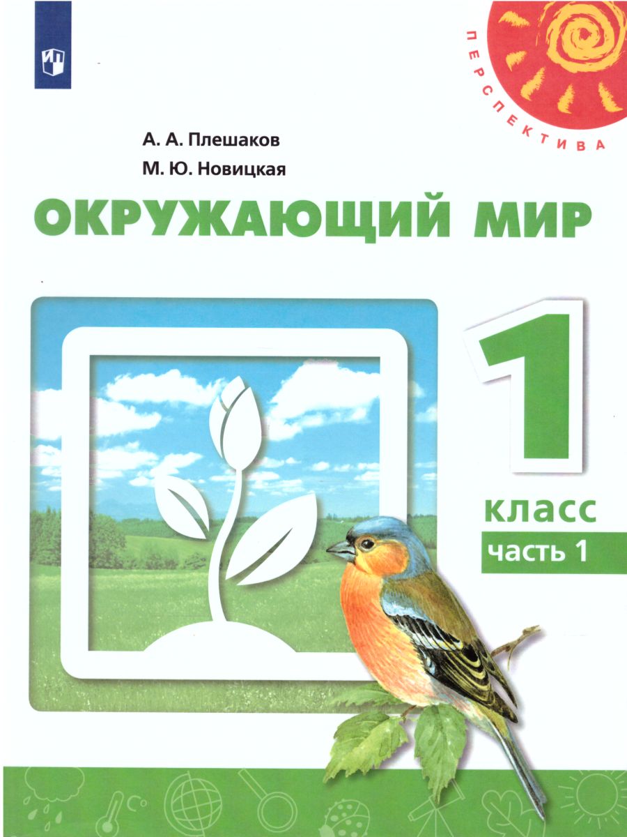 Обложка книги Окружающий мир 1 класс. Учебник. Часть 1. УМК "Перспектива", Автор Плешаков А.А. Новицкая М.Ю., издательство Просвещение | купить в книжном магазине Рослит