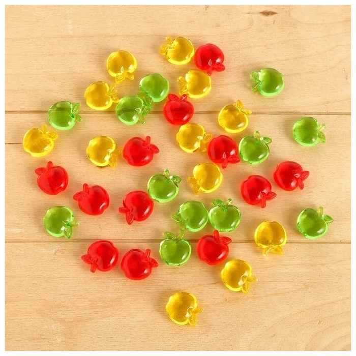 Обложка IQ-ZABIAKA Счётный материал Яблочки 36 шт, издательство Буква-Ленд                                         | купить в книжном магазине Рослит