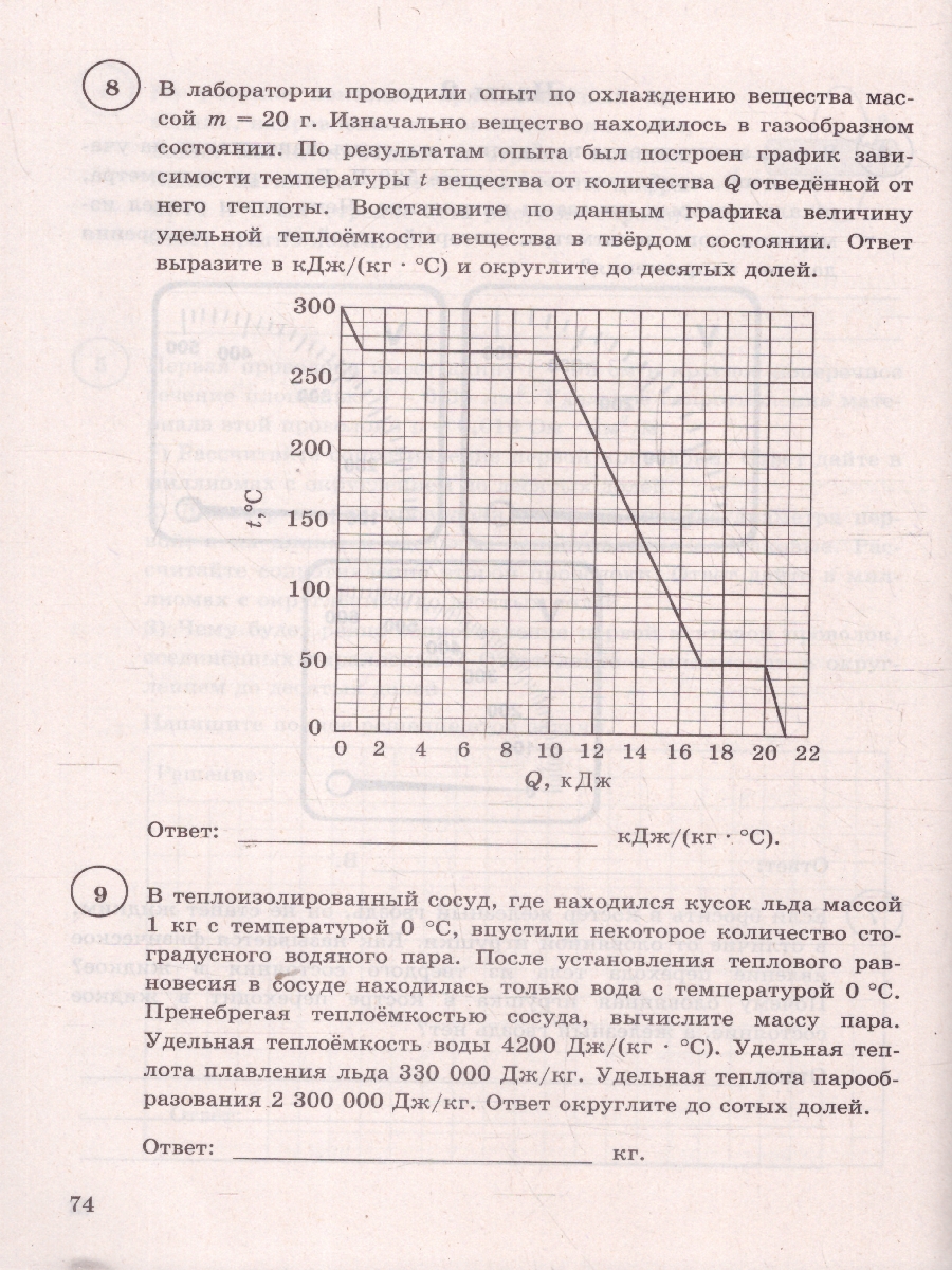 Обложка книги ВПР Физика 8 класс. Типовые задания. 15 вариантов. ФИОКО СТАТГРАД. ФГОС Новый, Автор Якута А. А., издательство Экзамен | купить в книжном магазине Рослит