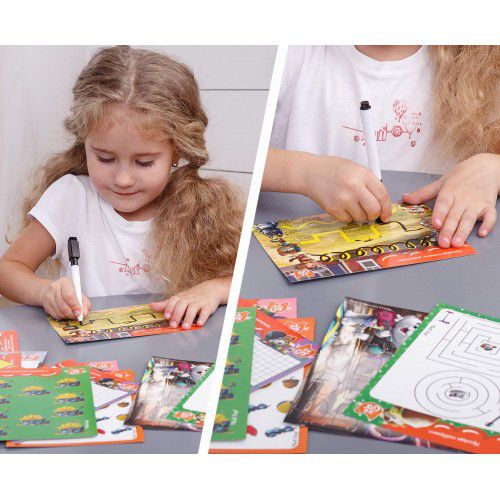 Обложка Игра с маркером 44 Котенка 4-6 лет (Я РАСТУ ТОЙЗ), издательство Я РАСТУ ТОЙЗ | купить в книжном магазине Рослит